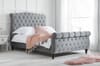 Colorado Grey Fabric Bed