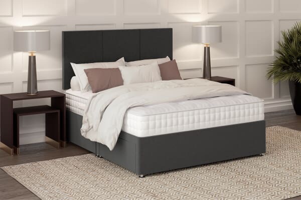 An image for Hypnos Wool Ortho Mattress + Premium Divan Bed