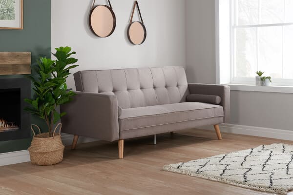 An image for Birlea Ethan Grey Large Sofa Bed