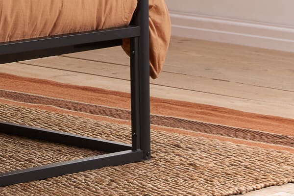 An image for Birlea Farringdon Black Metal 4 Poster Bed