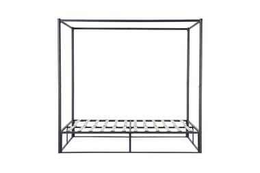 An image for Birlea Farringdon Black Metal 4 Poster Bed
