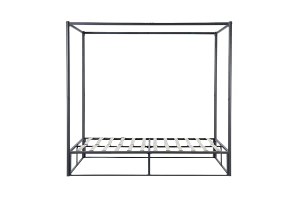 An image for Birlea Farringdon Black Metal 4 Poster Bed