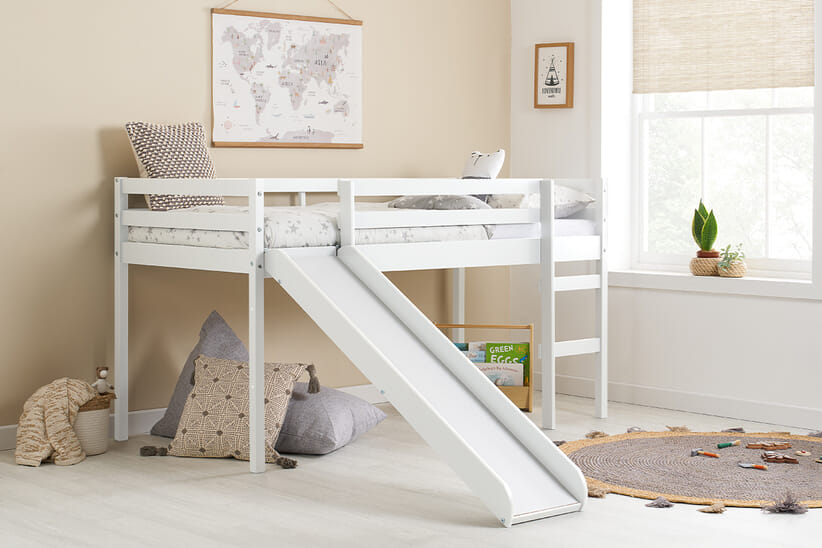 An image for Frankie Midi Sleeper Kids Slide Bed