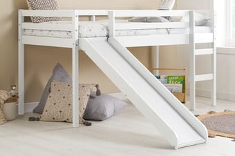 A product image for the Frankie Midi Sleeper Kids Slide Bed