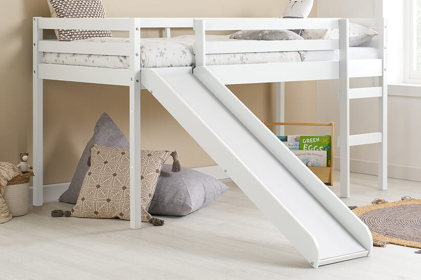 An image for Frankie Midi Sleeper Kids Slide Bed