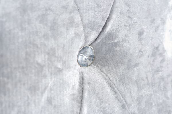 An image for Birlea Grande Crushed Velvet Fabric Bed