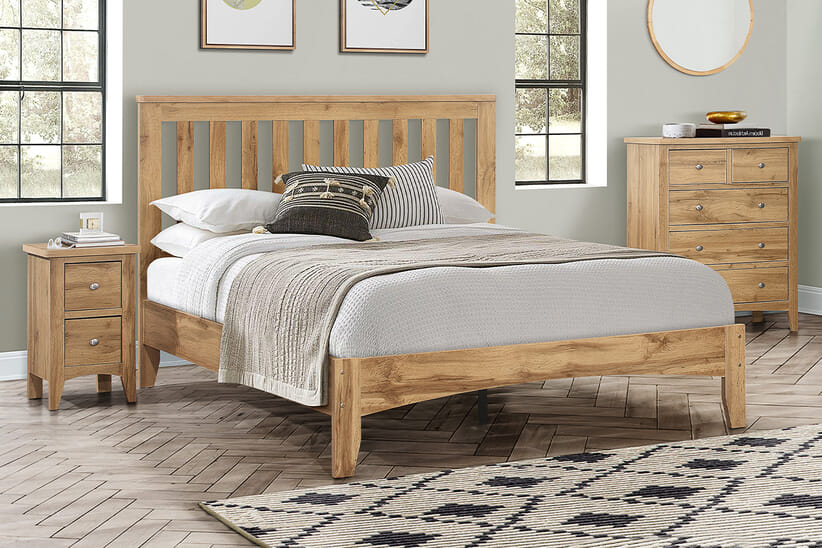 An image for Hampstead Wooden Bed