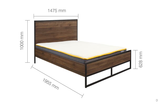 An image for Birlea Houston Wooden Bed