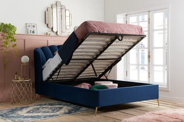 An image for Birlea Lottie Fabric Ottoman Bed