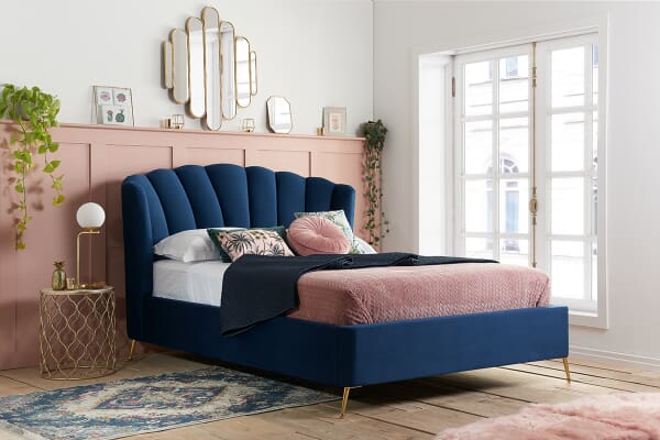 An image for Birlea Lottie Fabric Ottoman Bed