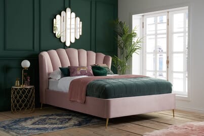 An image for Lottie Fabric Ottoman Bed