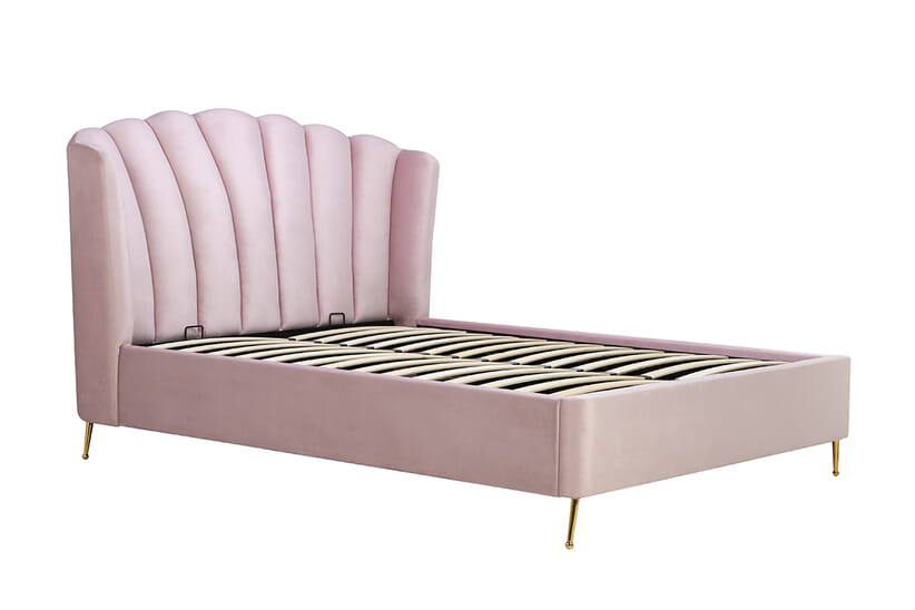 An image for Lottie Fabric Ottoman Bed