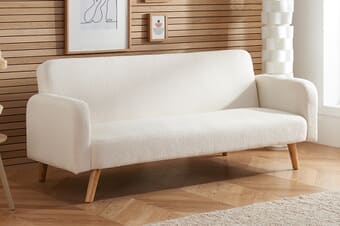 A product image for the Micah White Sofa Bed