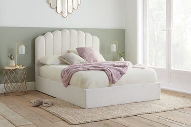 An image for Birlea Monaco Fabric Ottoman Bed