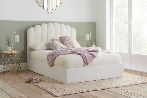 An image for Birlea Monaco Fabric Ottoman Bed