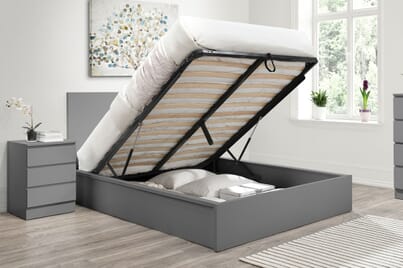 An image for Oslo Wooden Ottoman Bed