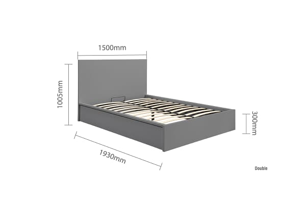 An image for Birlea Oslo Wooden Ottoman Bed