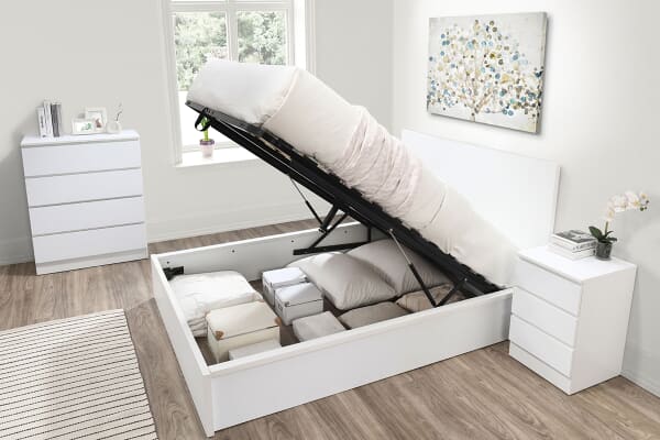 An image for Birlea Oslo Wooden Ottoman Bed
