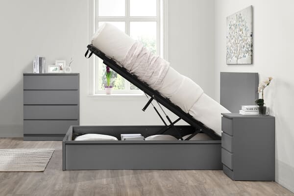 An image for Birlea Oslo Wooden Ottoman Bed