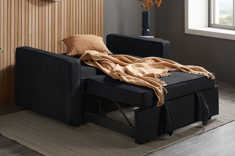 An image for Otto Grey Sofa Bed