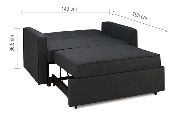 An image for Birlea Otto Grey Sofa Bed