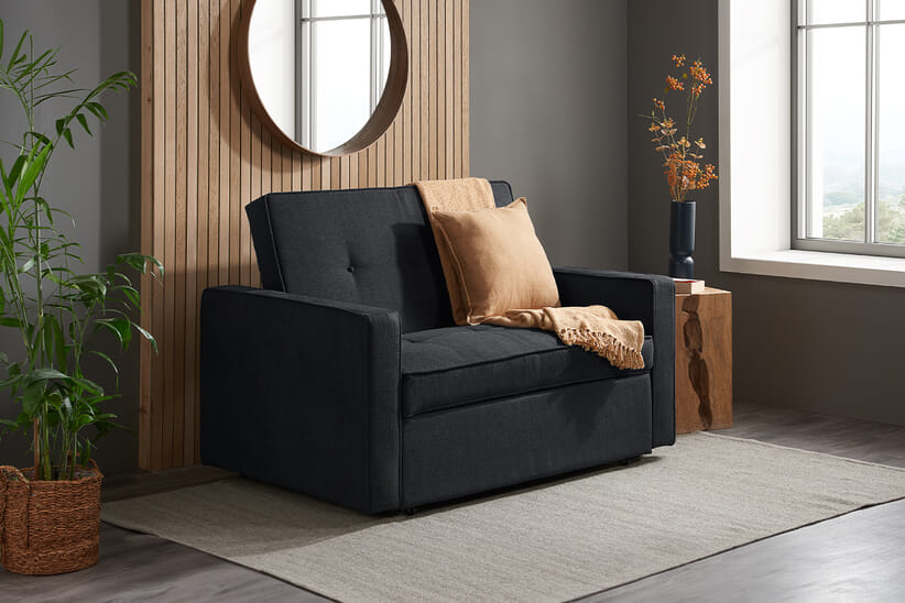 An image for Otto Grey Sofa Bed