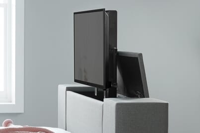 An image for Plaza Grey TV Bed