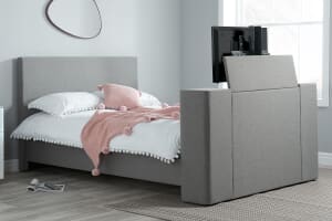 A product image for the Plaza Grey TV Bed