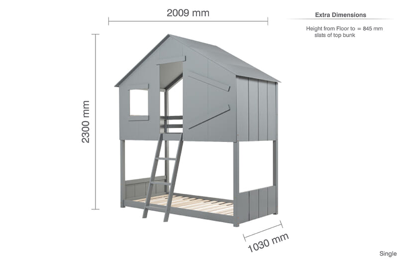 An image for Safari Kids Bunk Bed