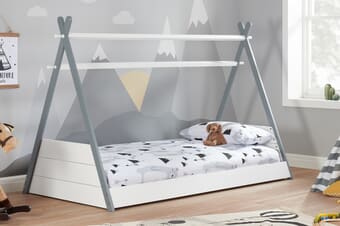 A product image for the Kids Teepee Bed