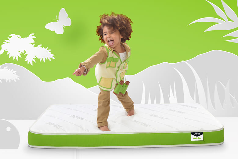 Product photograph of Cot Bed Mattress 140cm X 70cm - Jay-be Anti-allergy Sprung Toddler Mattress from Mattressnextday
