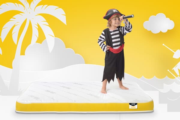 An image for JAY-BE Anti-Allergy Micro E-Pocket Toddler Mattress