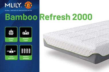 An image for MLILY® Bamboo Refresh 2000 Memory Hybrid Mattress