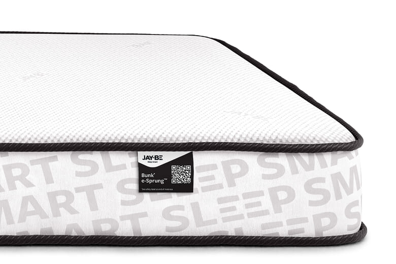 Product photograph of Single 3 X 6 3 - Jay-be E-sprung Eco-friendly Kids Bunk Mattress from Mattressnextday