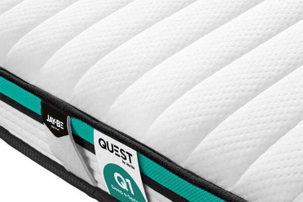 An image for Jay-Be Quest Q1 Eco Deep E-Sprung Kids Single Mattress
