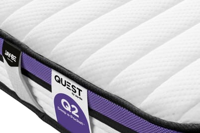 An image for Jay-Be Quest Q2 Eco Deep E-pocket Kids Single Mattress