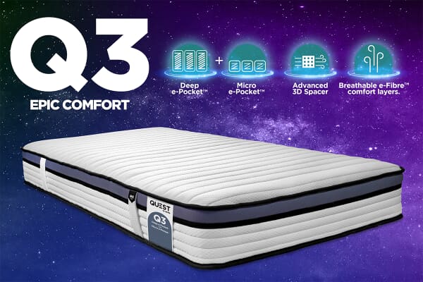 An image for Jay-Be Quest Q3 Deep Micro E-pocket Kids Single Mattress