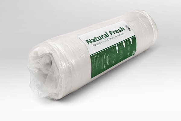 An image for JAY-BE Natural Fresh Bamboo E-Pocket Kids Single Mattress