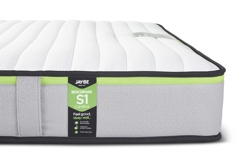 Product photograph of King Size 5 X 6 6 - Jay-be Benchmark S1 Comfort Eco Friendly Mattress from Mattressnextday