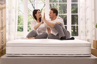 A product image for the Jay-Be 2200 Pocket Hybrid Ortho Truecore Mattress