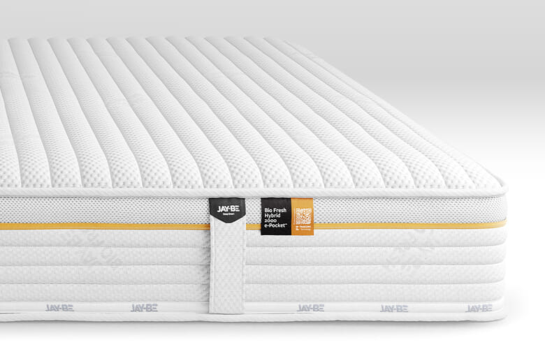 Product photograph of Double 4 6 X 6 3 - Jay-be Bio Fresh Hybrid 2000 Mattress from Mattressnextday