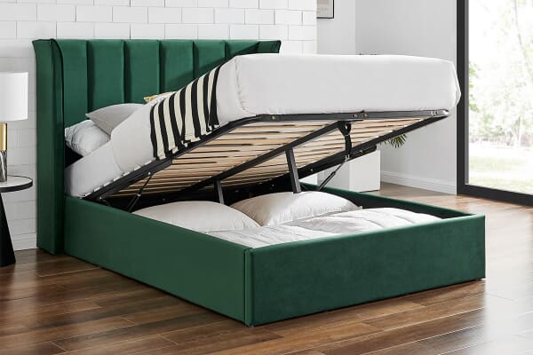 An image for Catania Upholstered Ottoman Bed