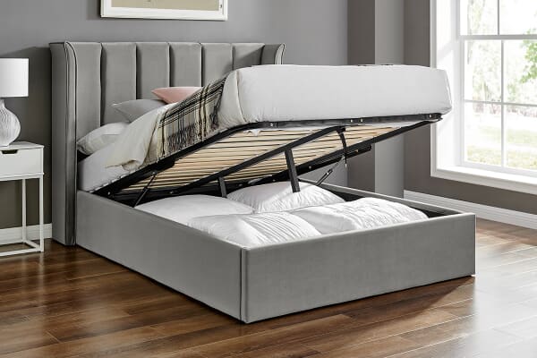 An image for Catania Upholstered Ottoman Bed