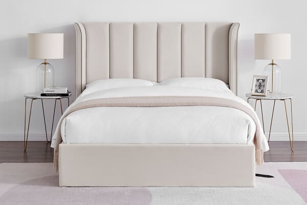 An image for Catania Upholstered Ottoman Bed