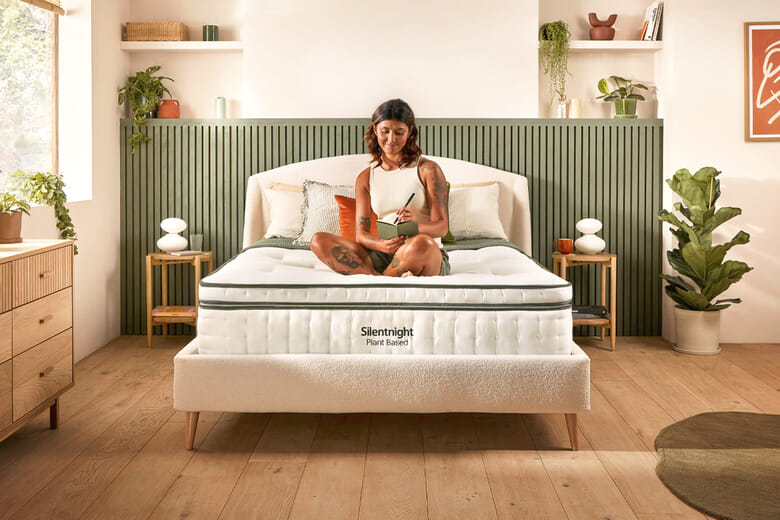 Product photograph of Silentnight Plant Based 1800 Pillow Top Mattress King Size from Mattressnextday