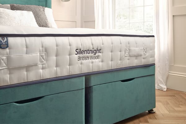 An image for Silentnight British Wool 2400 Pocket Mattress 