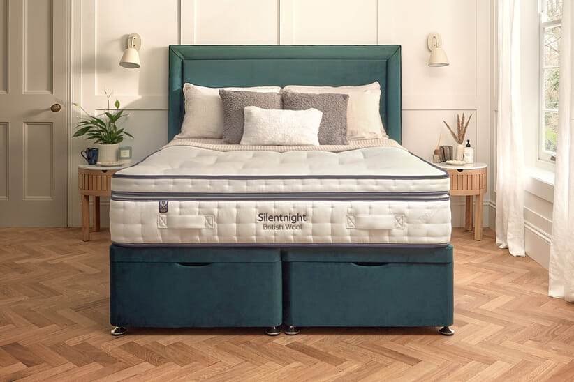 An image for Silentnight British Wool 3000 Pillow Top Pocket Mattress