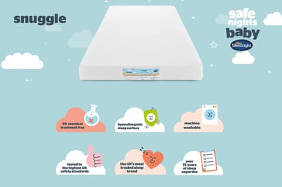 An image for Silentnight Safe Nights Snuggle Breathable Cot Mattress