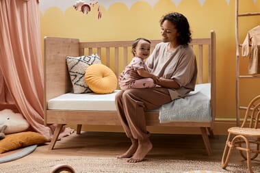 An image for Silentnight Safe Nights Snuggle Breathable Cot Mattress