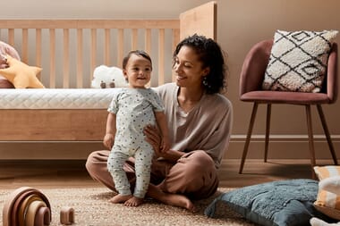 An image for Silentnight Safe Nights Lullaby Breathable Cot Mattress